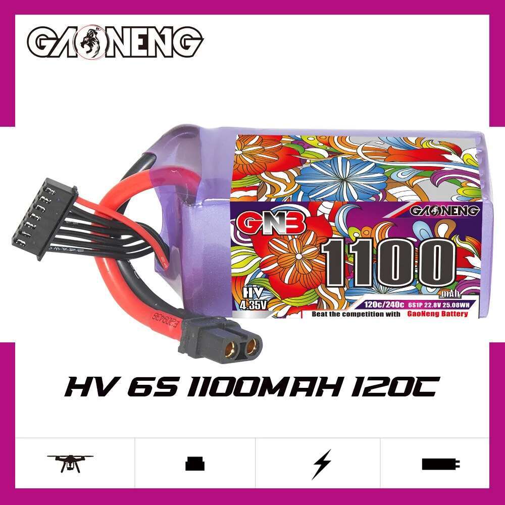 2Pcs GNB 6S Lipo Battery 22.8V - Drone Battery Plate recensie en prijs