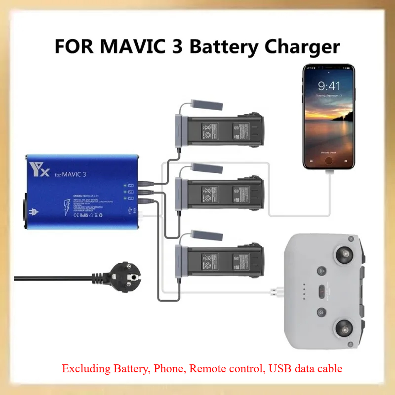 Battery Charger Hub 5in1 Charg - Drone Battery Smart recensie en prijs