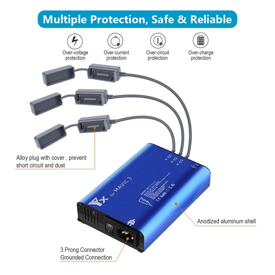 Battery Charger Hub 5in1 Charg - Drone Battery Smart recensie en prijs