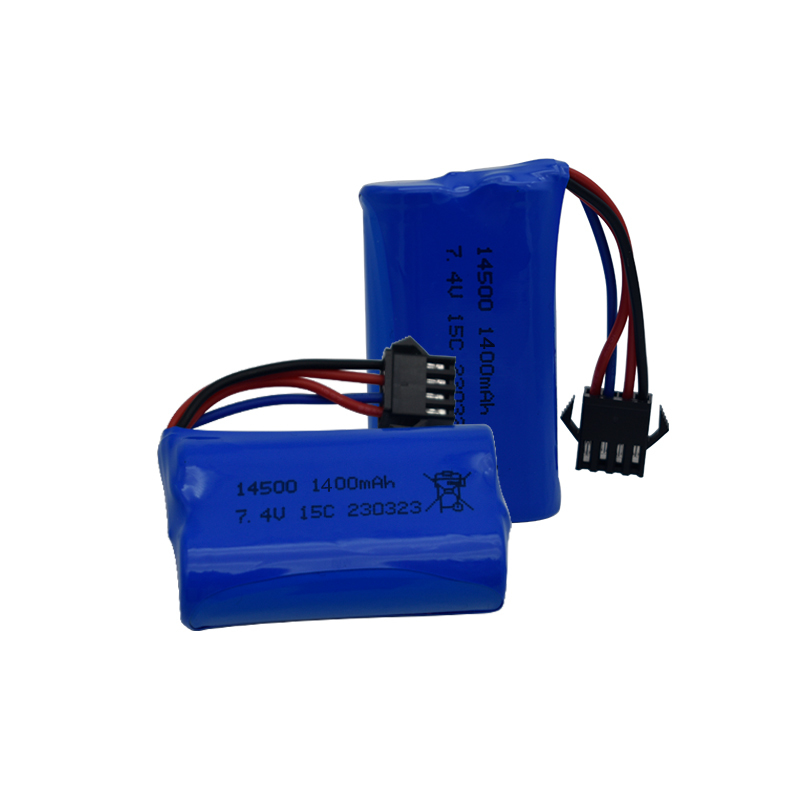 7.4V 1400mAh 14500 lithium-ion - Drone Battery Li-Ion recensie en prijs