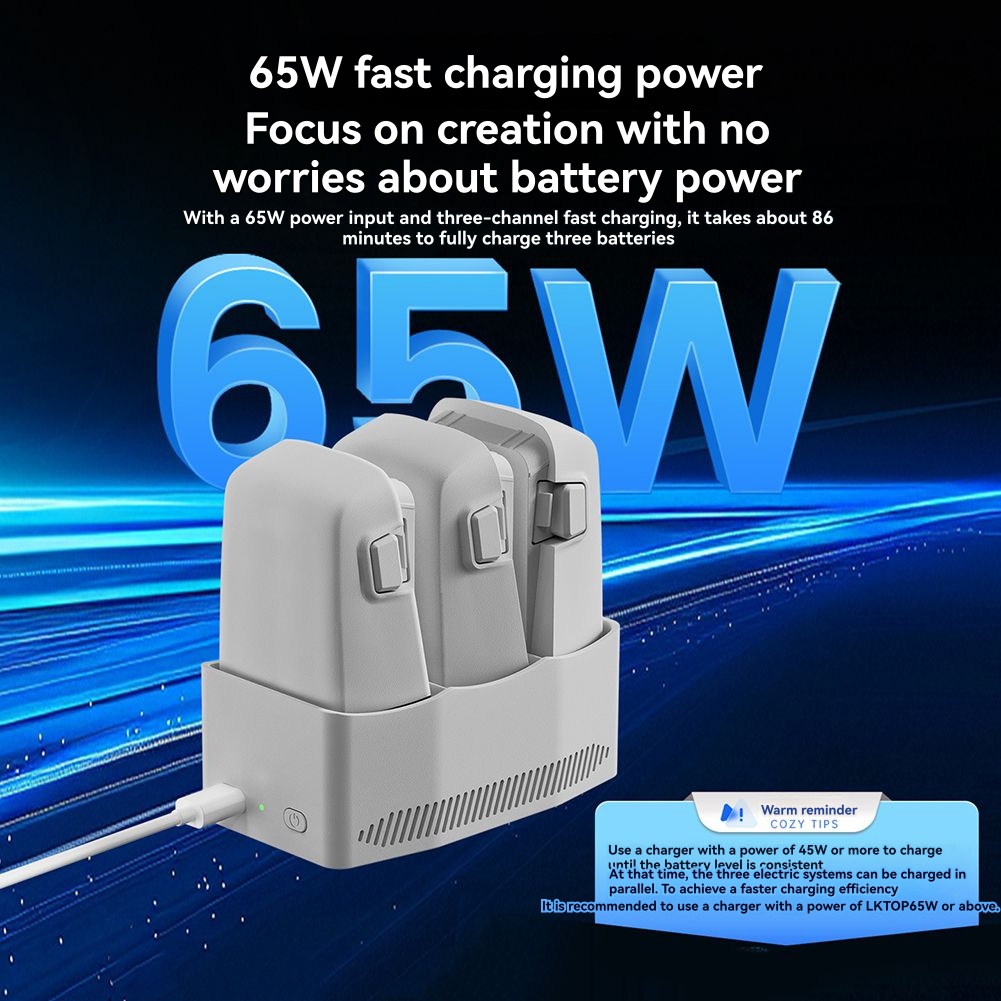 DTC5 65W Battery Charge Manage - Drone Battery Smart recensie en prijs