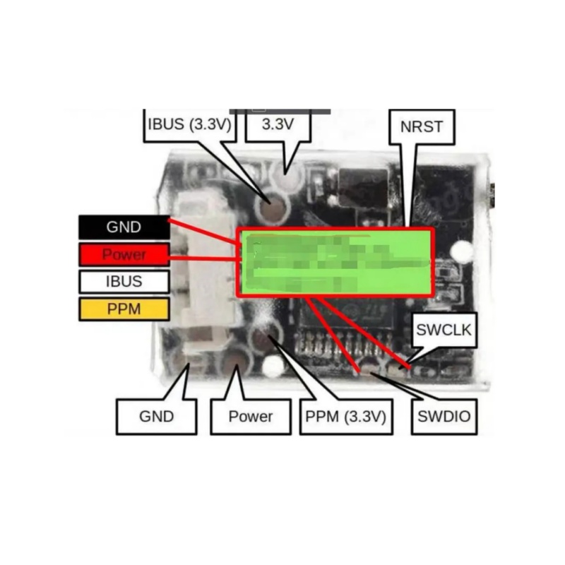 Flysky FS-8A 8CH 18CH Mini Rec - Drone Battery Plate recensie en prijs