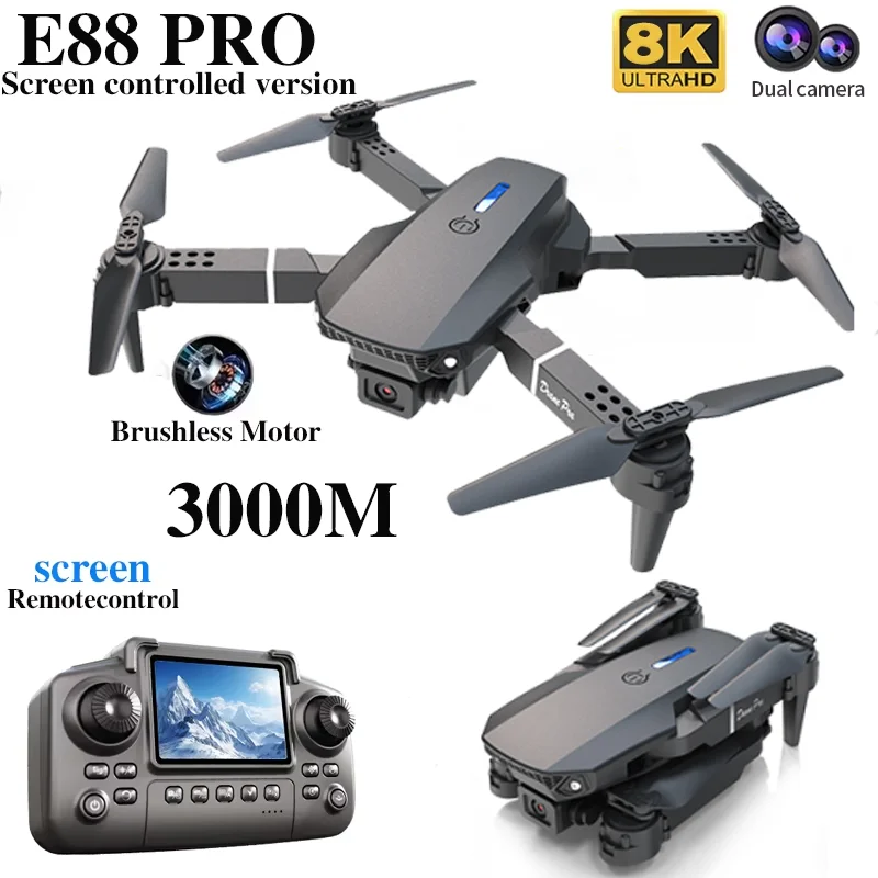 Professional E88 PRO Drone wit - Drone Battery Case recensie en prijs