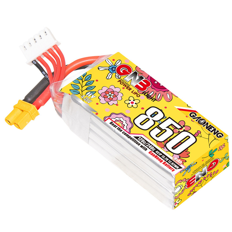 Upgraded GNB 4S 15.2V 850mAh L - Drone Battery 4S recensie en prijs