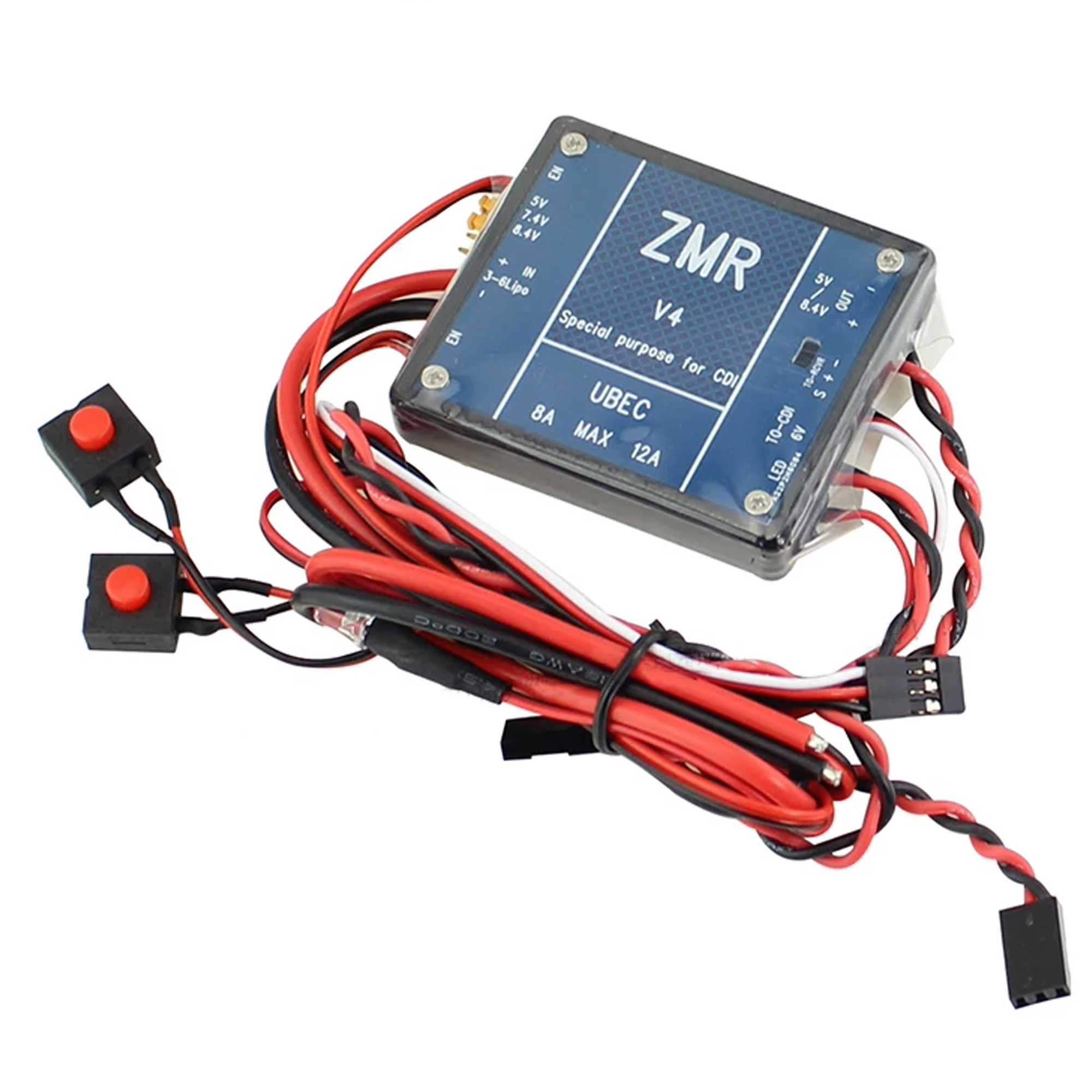 UBEC V2 V3 V4 ZMR 8A Dual BEC  - Drone Battery Connector recensie en prijs