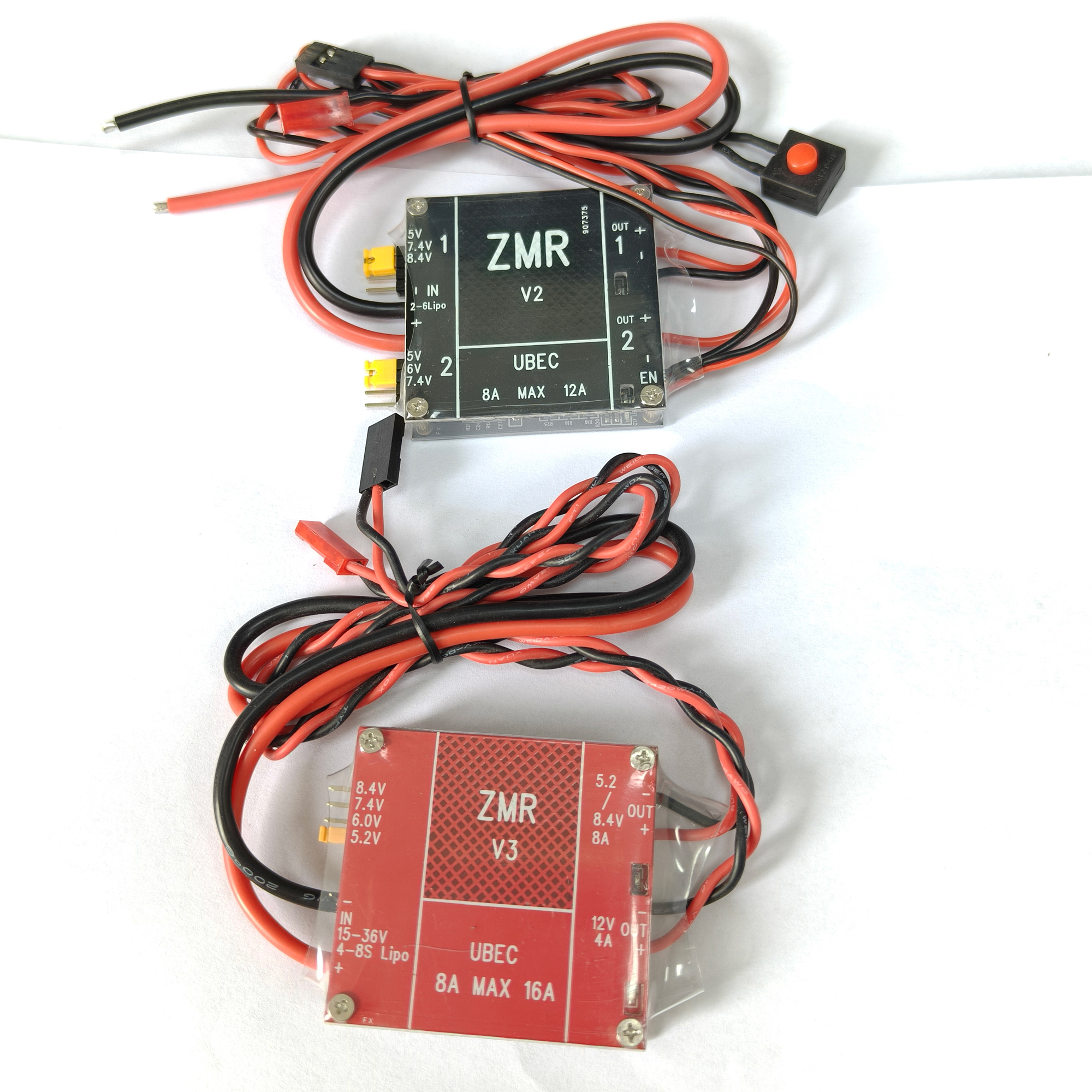 UBEC V2 V3 V4 ZMR 8A Dual BEC  - Drone Battery Connector recensie en prijs