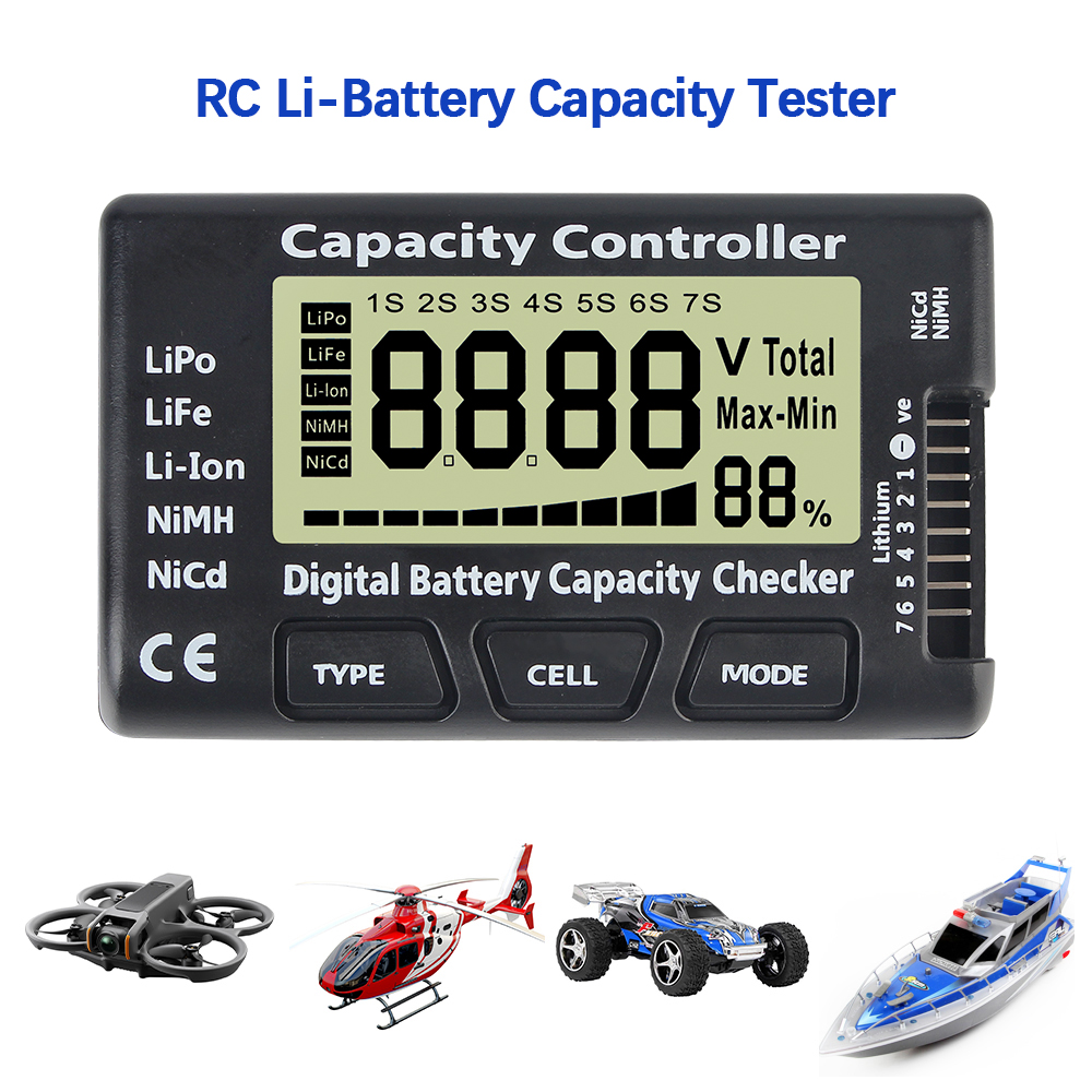 For Li-ion LiFe Nimh Nicd Lipo - Drone Battery Voltage Checker recensie en prijs