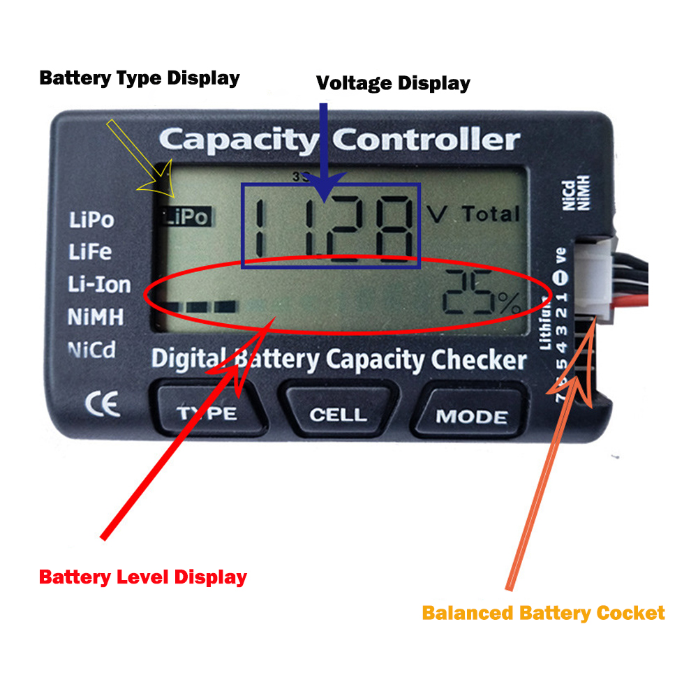 RC Cellmeter 7 Digital Battery - Drone Battery Voltage Checker recensie en prijs