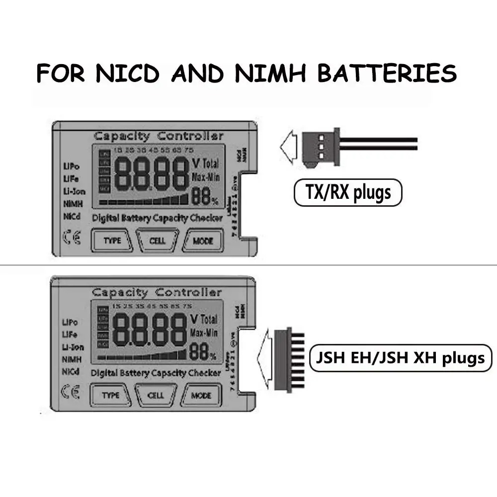 Battery Capacity Checker Digit - Drone Battery Voltage Checker recensie en prijs