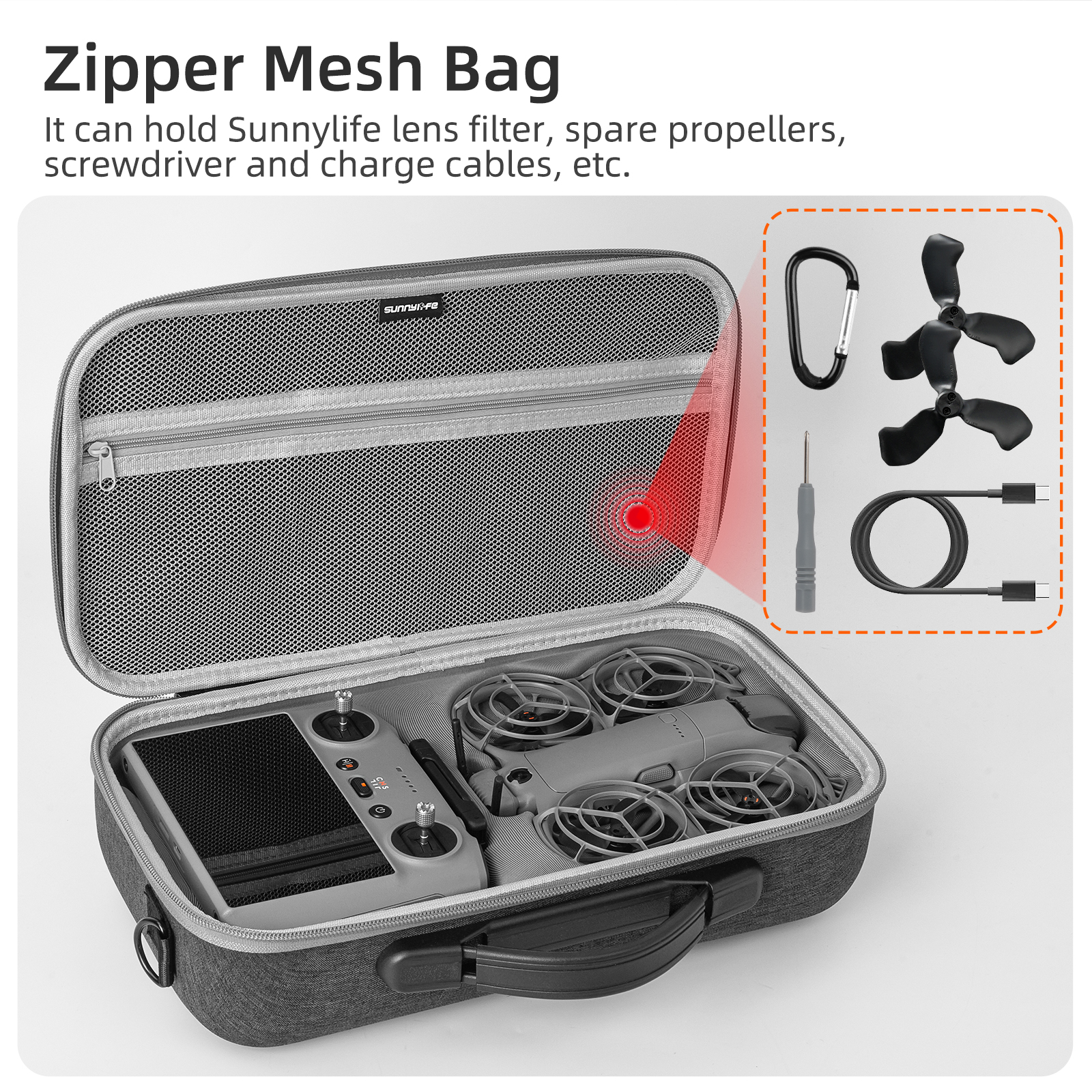Carrying Case for DJI NEO 2 Dr - Drone Battery Bag recensie en prijs