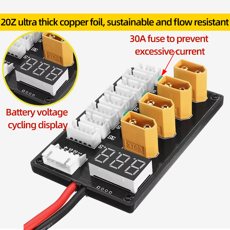 XT30 XT60 Lipo Battery Paralle - Drone Battery Parallel Board recensie en prijs