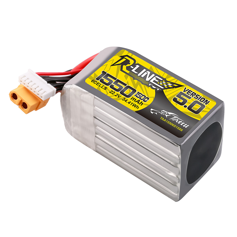 TATTU-R-LINE 5.0 22.2V 1550mAh - Drone Battery Plate recensie en prijs