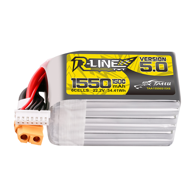 TATTU-R-LINE 5.0 22.2V 1550mAh - Drone Battery Plate recensie en prijs