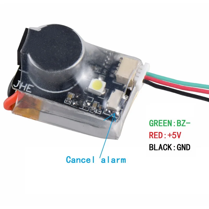 Mini Finder Buzzer JHEMCU JHE2 - Drone Battery Alarm recensie en prijs