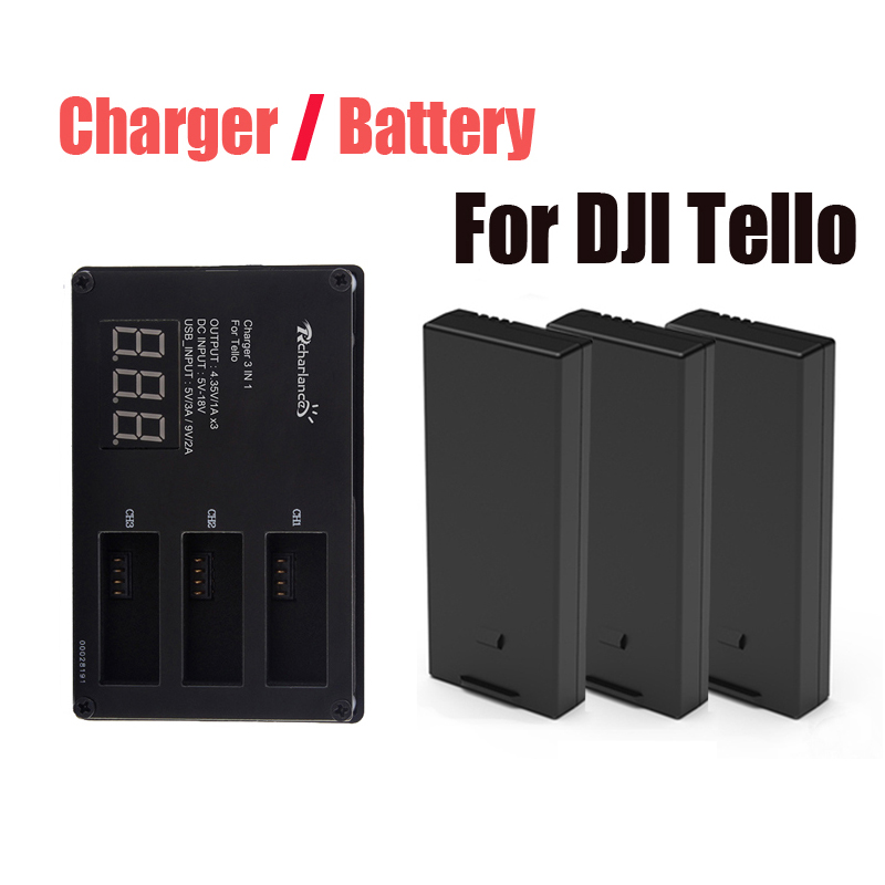 Original DJI Tello battery / D - Drone Battery Balance Charger recensie en prijs