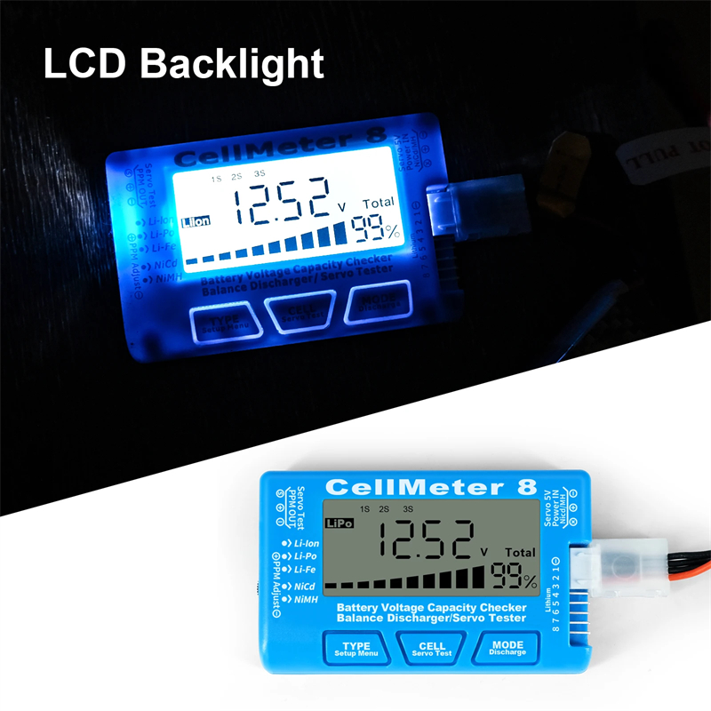 CellMeter 8 Digital Battery Ca - Drone Battery Voltage Checker recensie en prijs