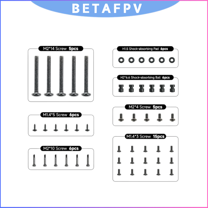 BETAFPV Drone Screw Pack Assor - Drone Battery Bag recensie en prijs