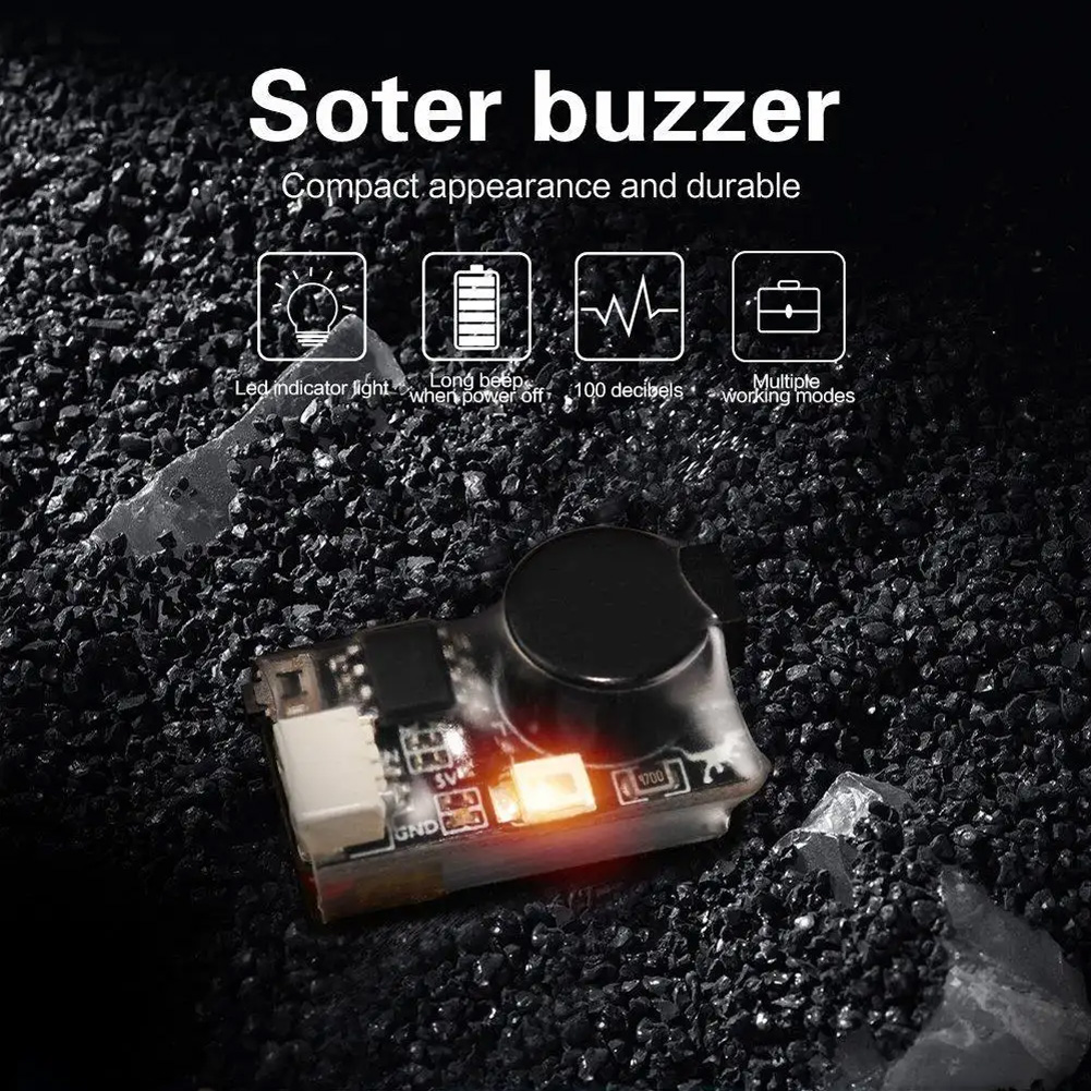 HGLRC Soter FPV Drone Alarm Bu - Drone Battery Alarm recensie en prijs
