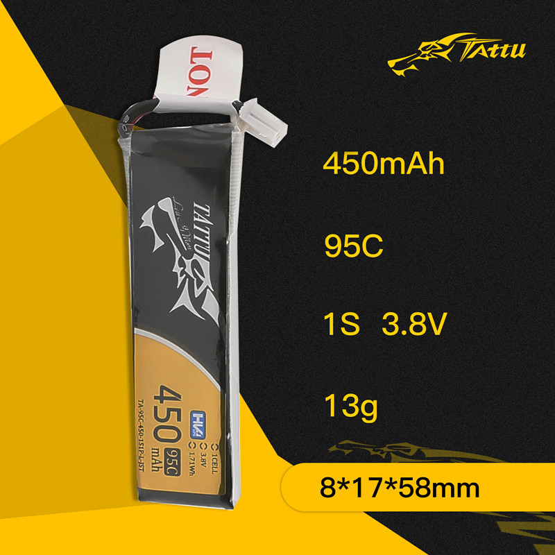 3Pcs NEW TATTU 450/500/550mAh  - Drone Battery 4S recensie en prijs