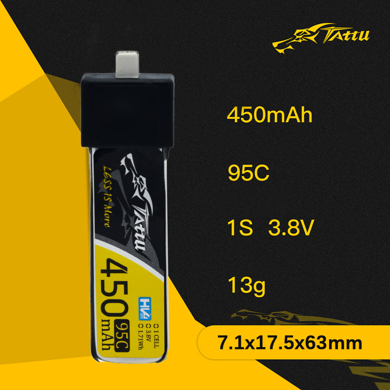 3Pcs NEW TATTU 450/500/550mAh  - Drone Battery 4S recensie en prijs