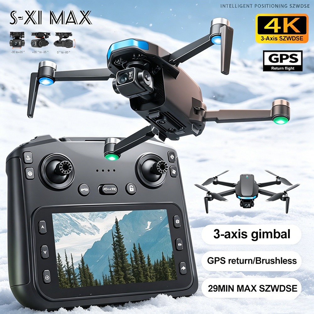 New S-X1 MAX Drone GPS 8K Prof - Drone Battery Case recensie en prijs