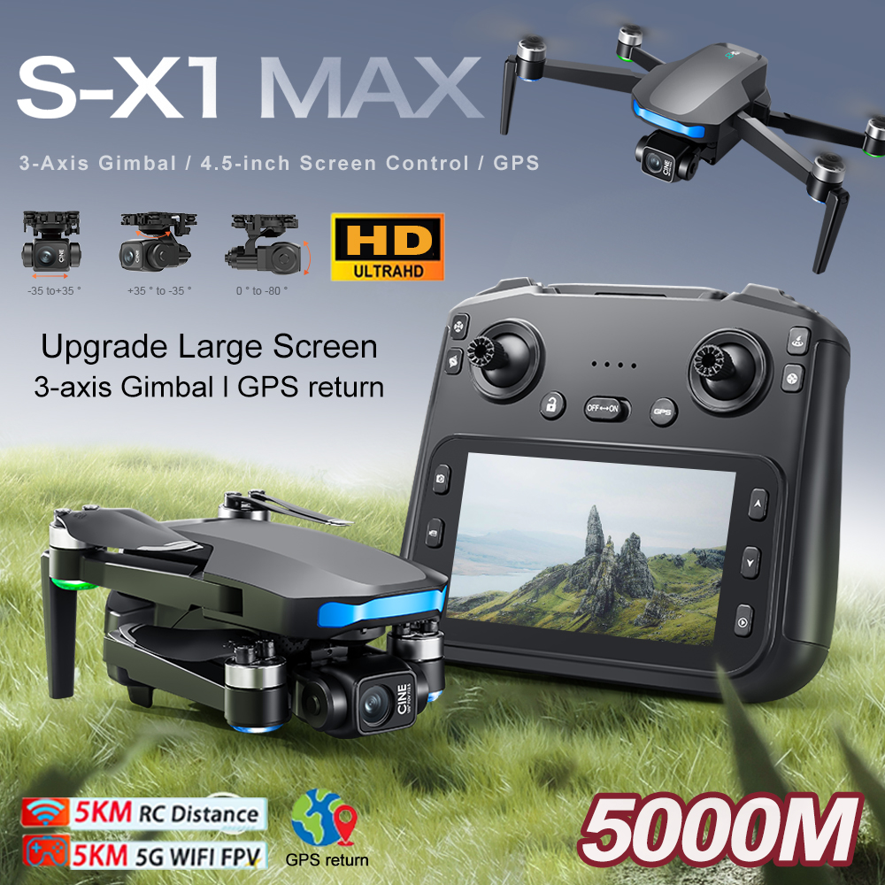 New S-X1 MAX Drone GPS 8K Prof - Drone Battery Case recensie en prijs