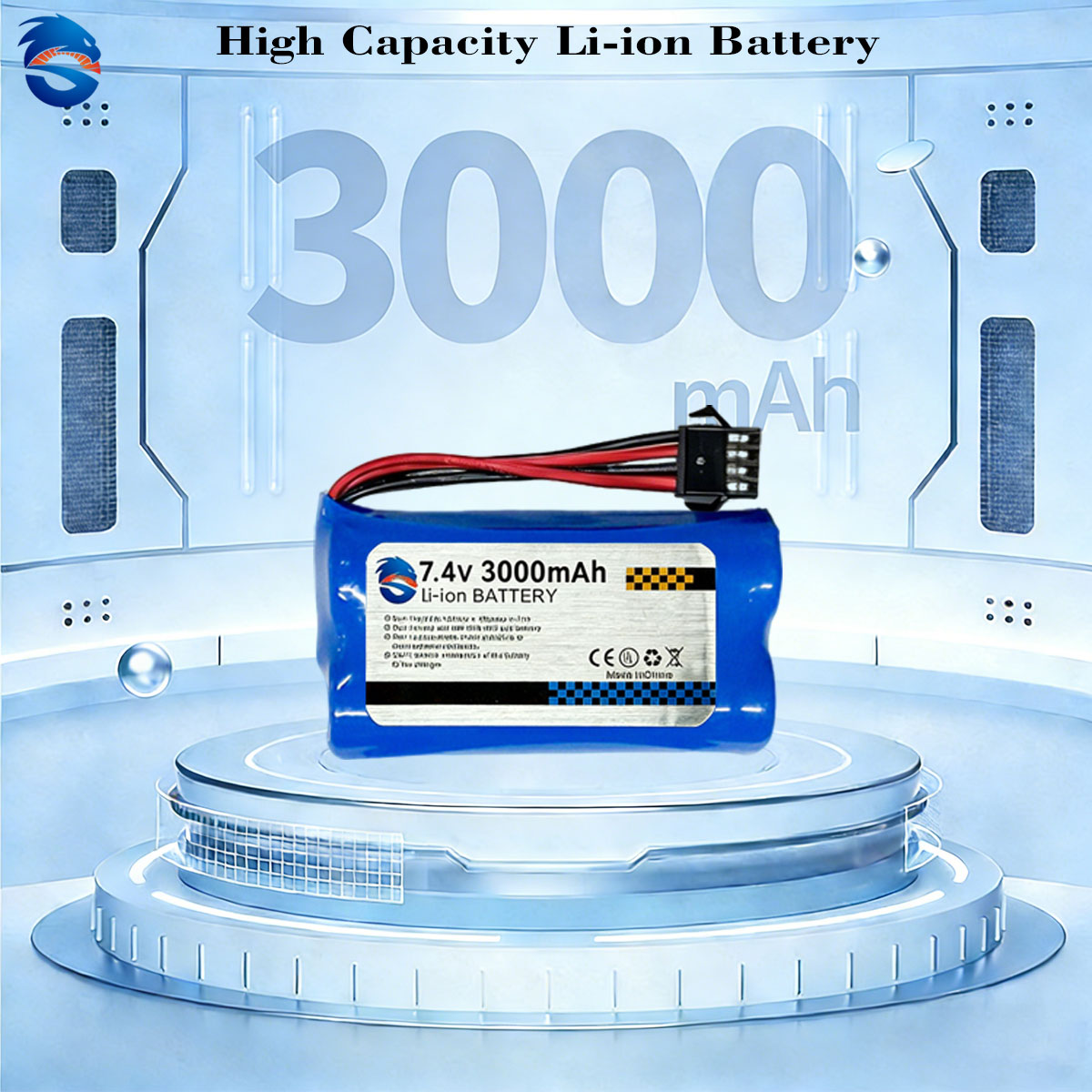 Skymaker 7.4V 3000mAh 2S Li-Io - Drone Battery Li-Ion recensie en prijs