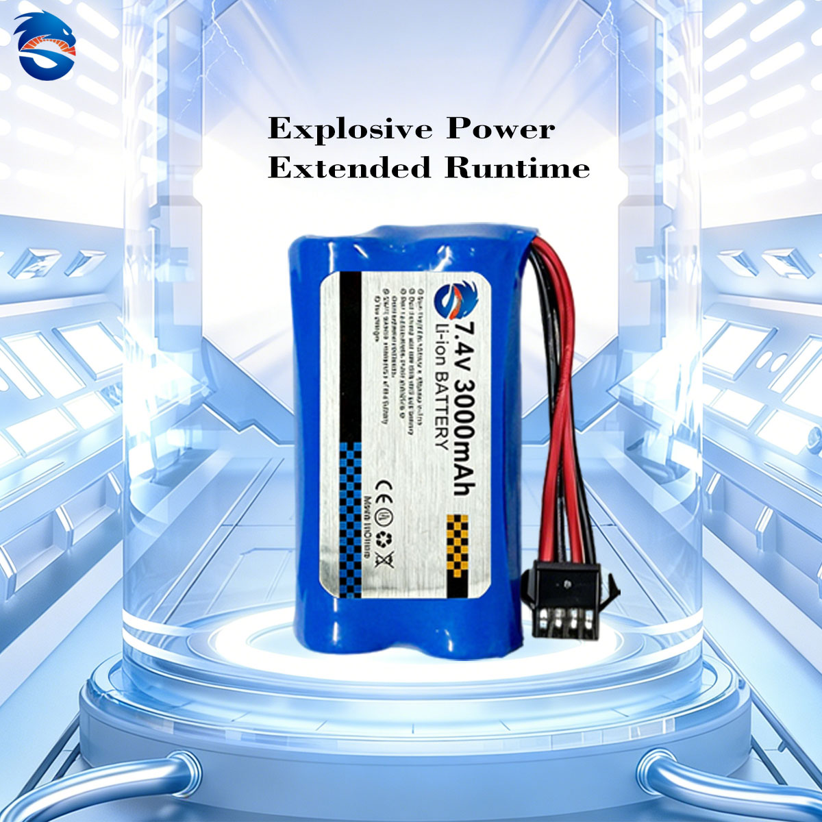 Skymaker 7.4V 3000mAh 2S Li-Io - Drone Battery Li-Ion recensie en prijs