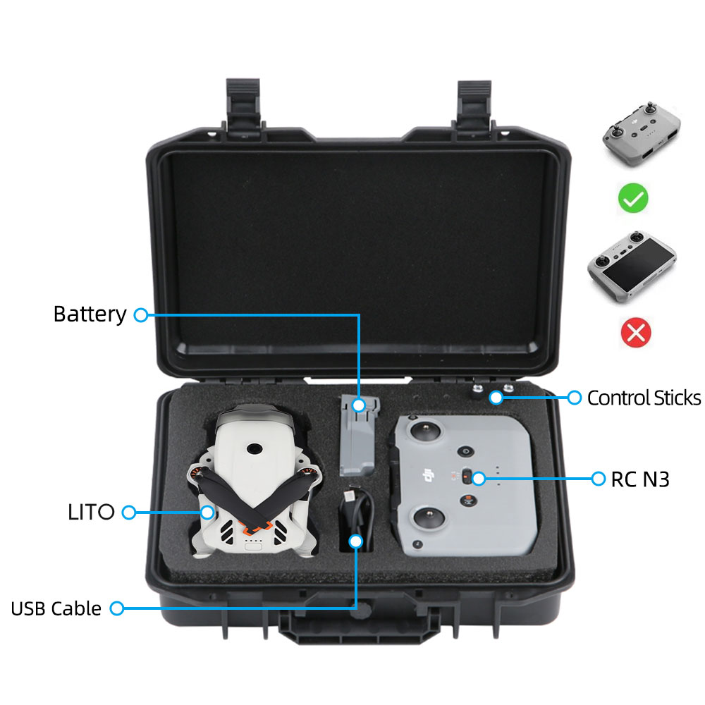 Portable Carrying Case for DJI - Drone Battery Bag recensie en prijs