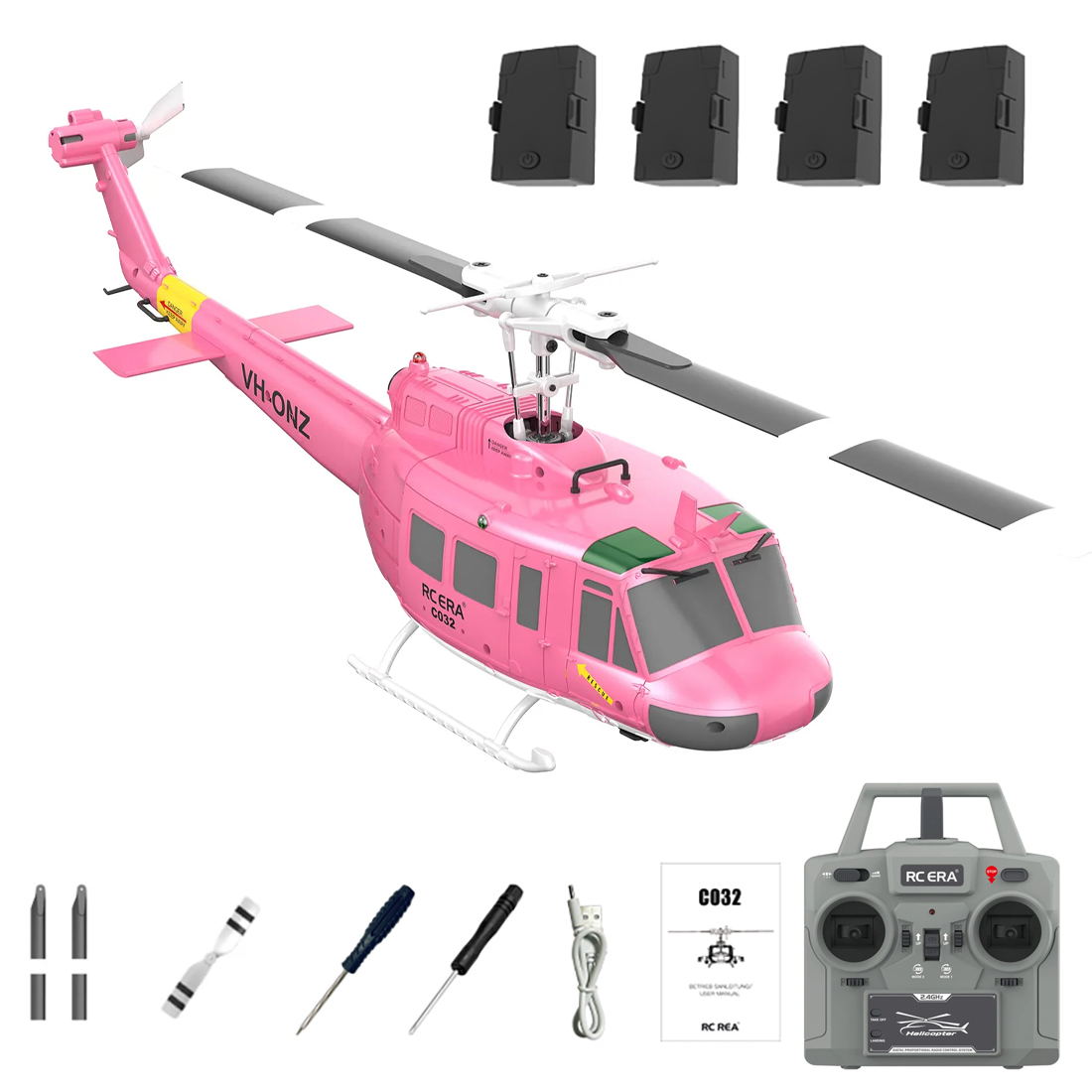 C032 6CH Brushless RC Helicopt - Drone Battery Alarm recensie en prijs