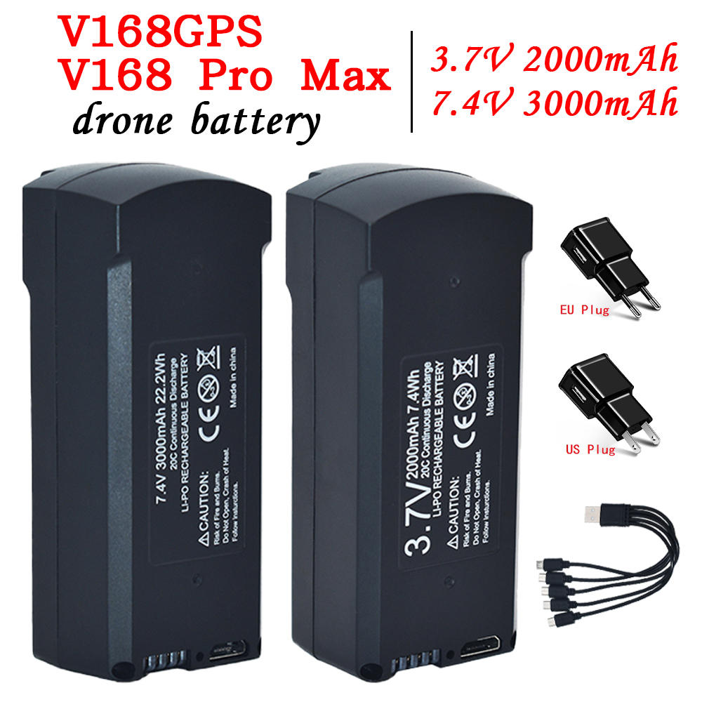 GPS V198 7.4V 3000mAh Battery  - Drone Battery Lipo recensie en prijs